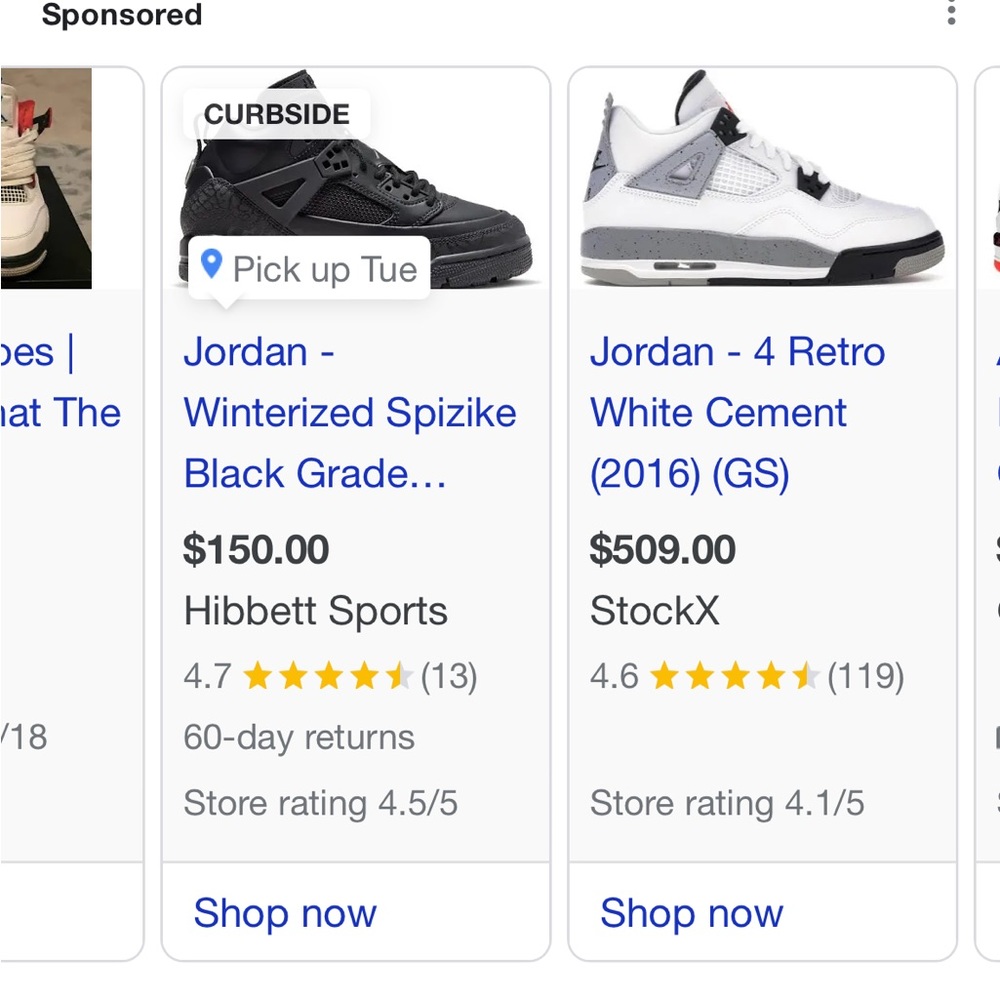 Jordan 4 Retro Cement